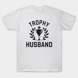 Trophy Husband Award Blk T-Shirt